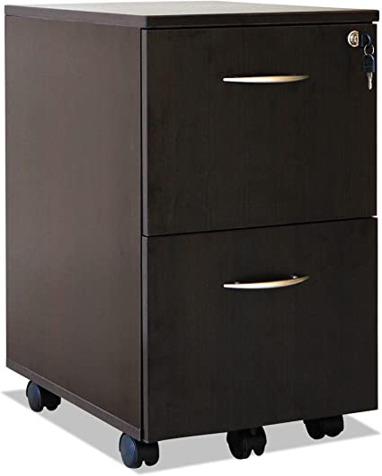 FILE FILE PEDESTAL MOBILE DRAWS ESPRESSO