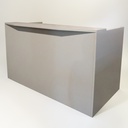 RECEPTION DESK 71X35X41.5" GREY