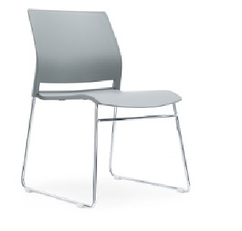CAFE CHAIR PLASTIC GREY