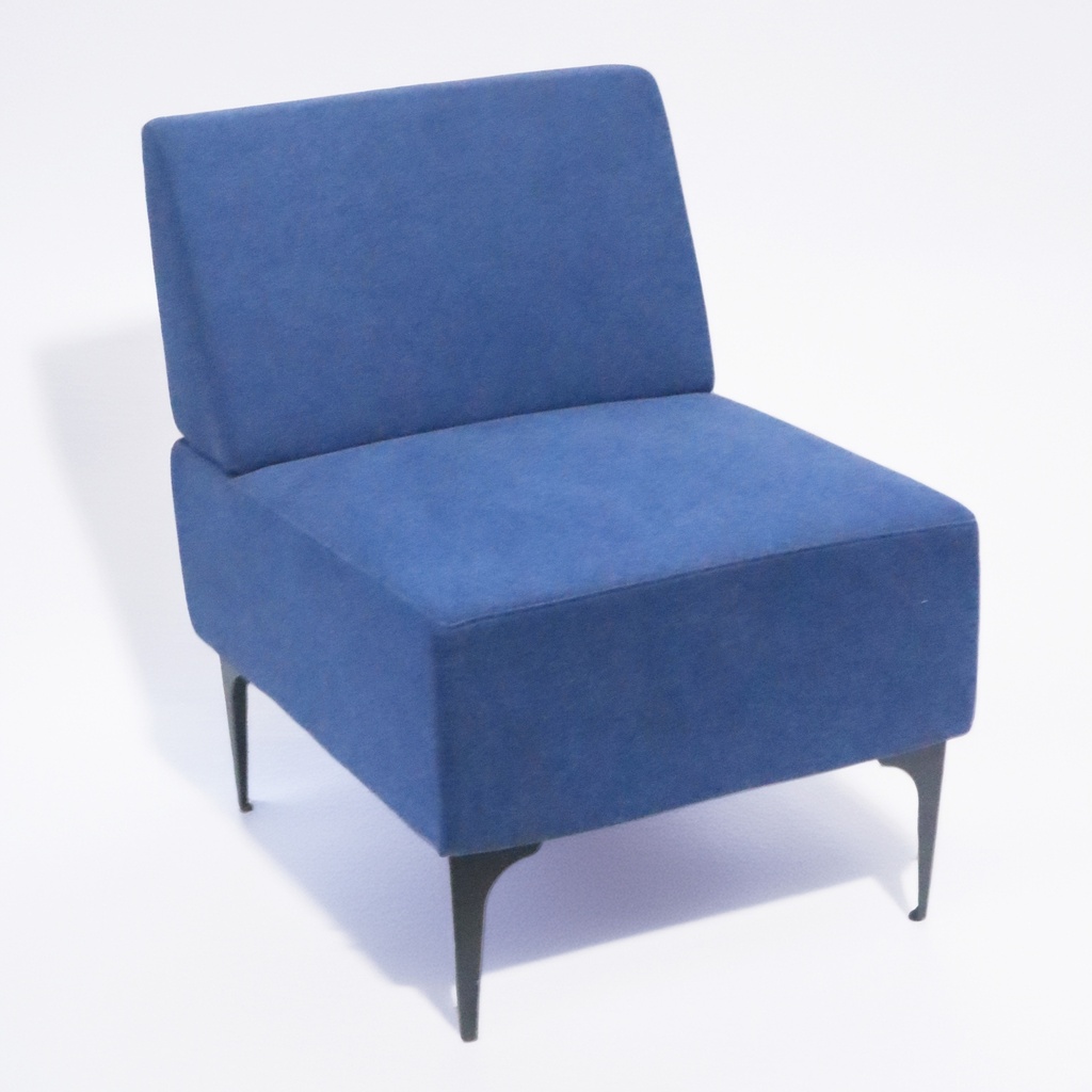 SOFA MODULAR NO ARMS BLUE