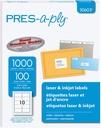 LABEL LASER INKJET 8 1/2X11 (AV30605)