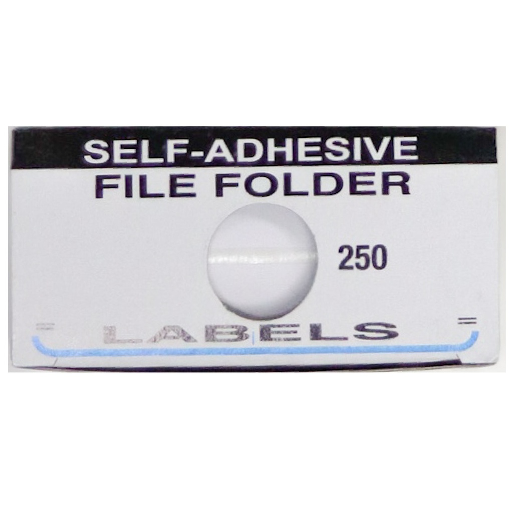 LABEL FILE FOLDER WHI 200