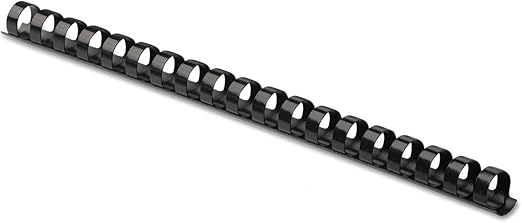 SPINE 1/2IN BLK FELLOWES 100