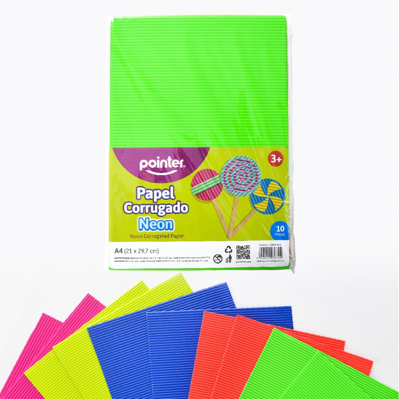 PAPER CORRUGATED FLOU L/S(10)