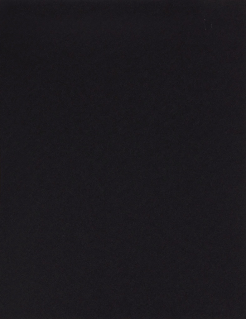 BOARD BRISTOL 210GM BLK 20x26