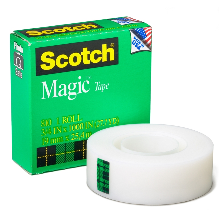 TAPE MAGIC 3/4x27.7  810 3M