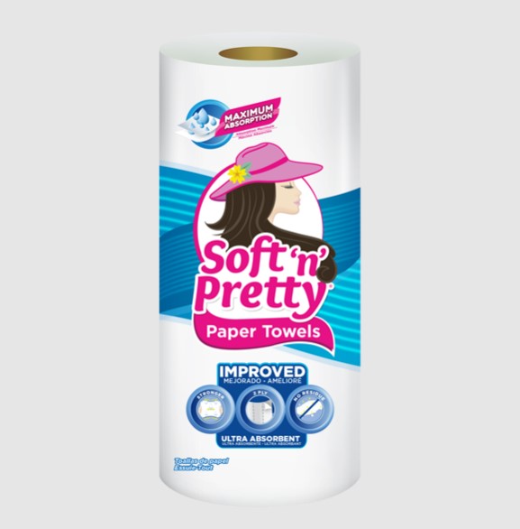 TISSUE SOFT N PRETTY H/TOWEL