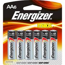 BATTERIES ENERGIZER AA (6)