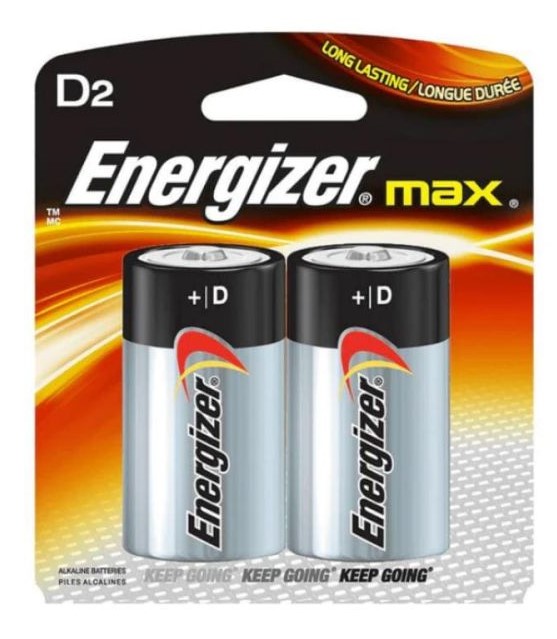 BATTERIES ENERGIZER D(2)-T