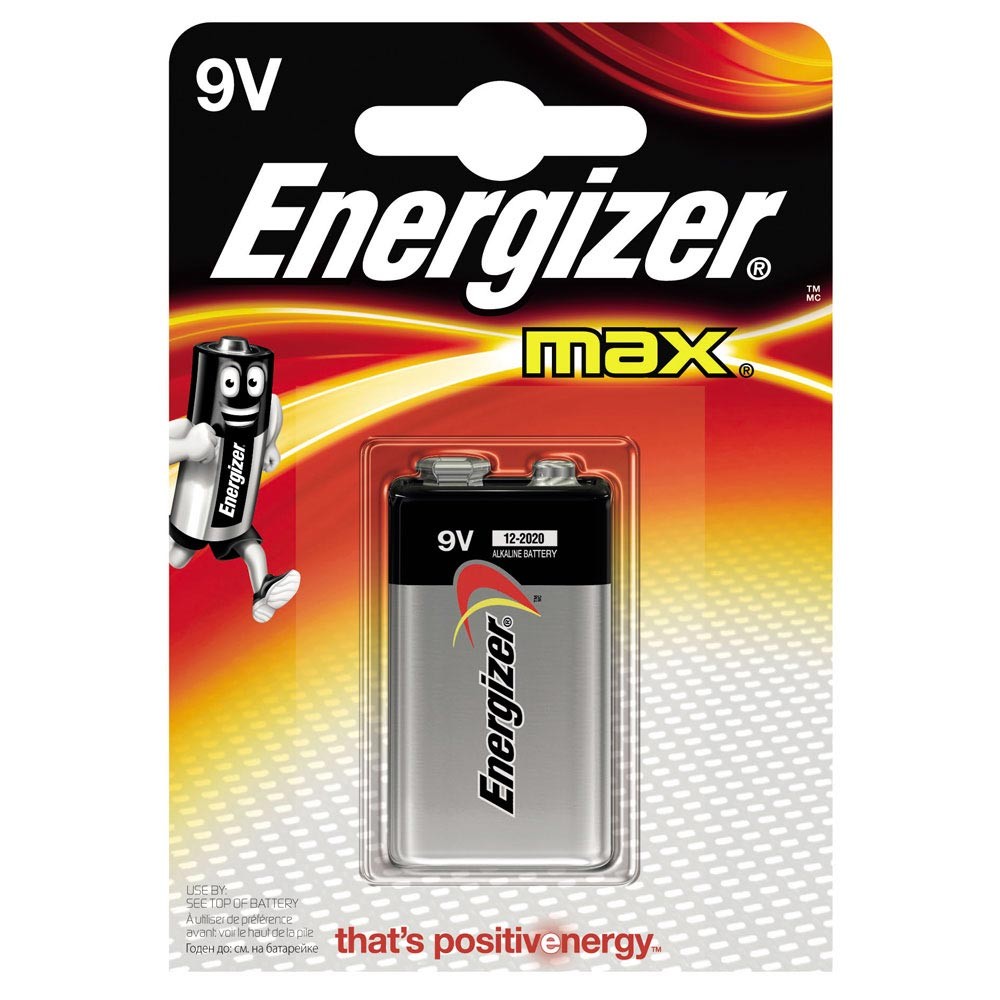 BATTERIES ENERGIZER 9V