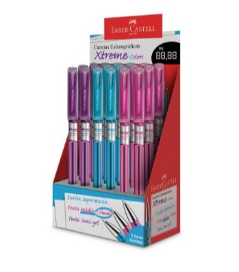 PEN BALL XTREME COLS 1.0M(18)