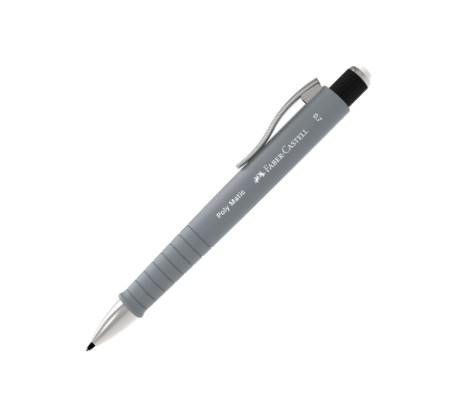 PENCIL MECH POLY 0.7MM GRY