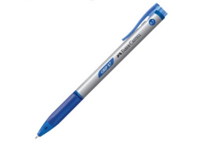 PEN BALL GRIPX7 MM RETRACT BLU