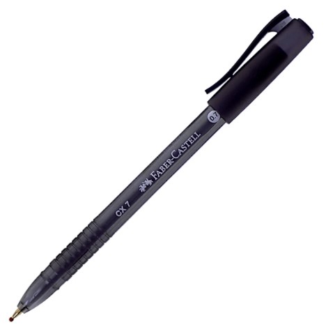 PEN BALL CX .7MM/FINE  BLACK
