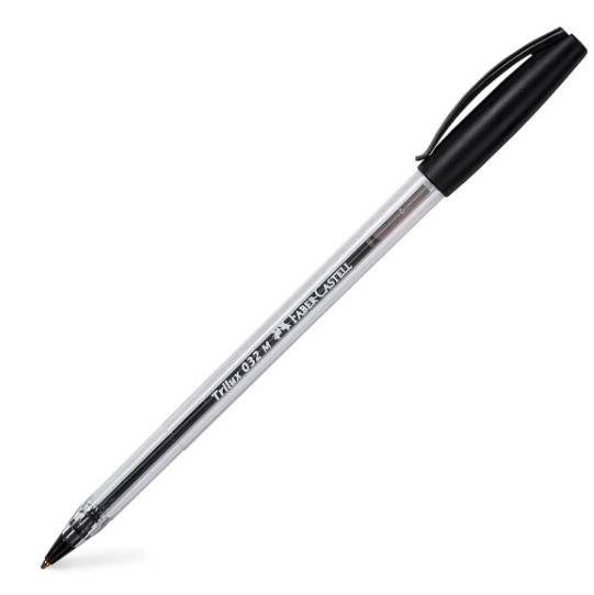 PEN #032 TRILUX BALL POINT BLK MED