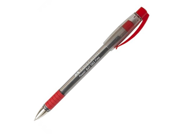 PEN #063 POWERBALL RED FINE