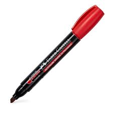 MARKER PERM 54/E RED C/TIP