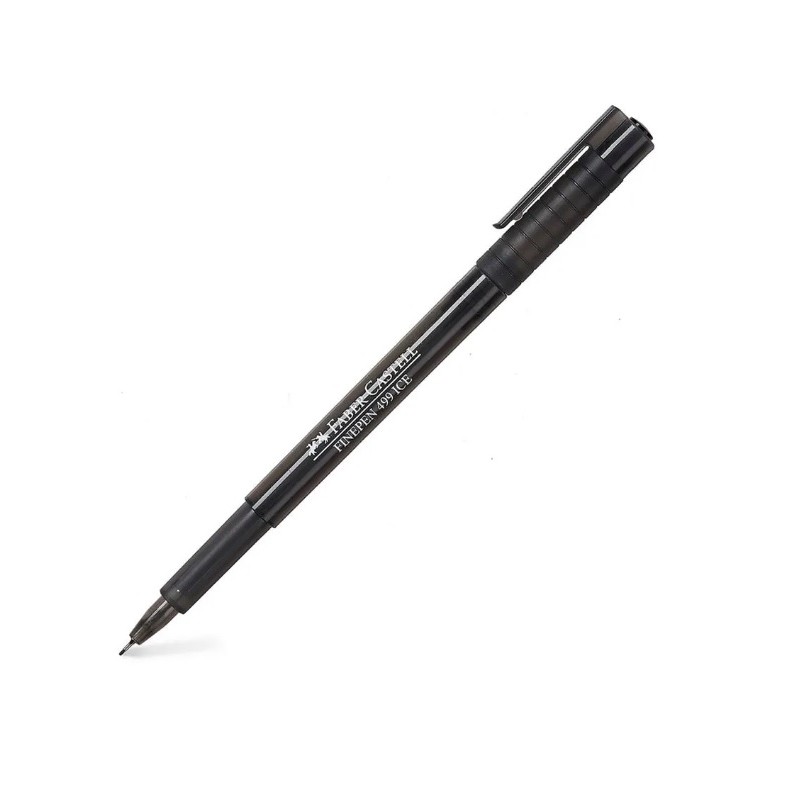 PEN FINE PT 499 ICE 0.4MM BLK