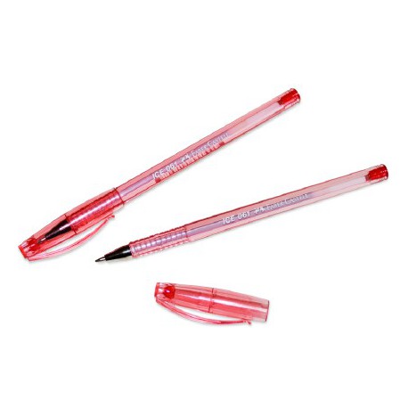 PEN #061 ICE SEMI GEL RED FINE