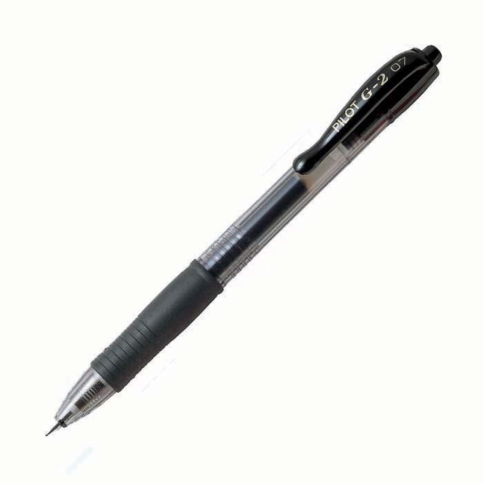 PEN PILOT G2 0.7 BLK RET 31020