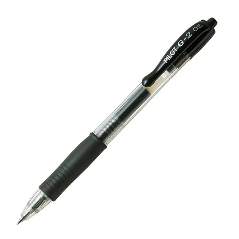 PEN PILOT G2 0.5 BLK RET 31002