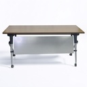 TRAINING TABLE FOLDING 60"X24" MEDIUM WALNUT