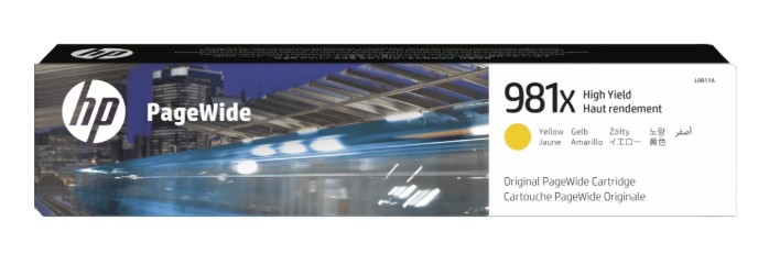 TONER HP 981X HIGH YIELD YELLOW (L0R11A)