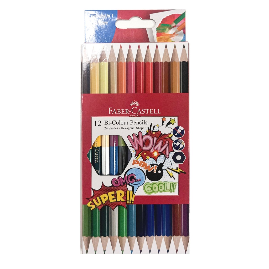 PENCIL COLOR 7 X12/24 BICOLOR