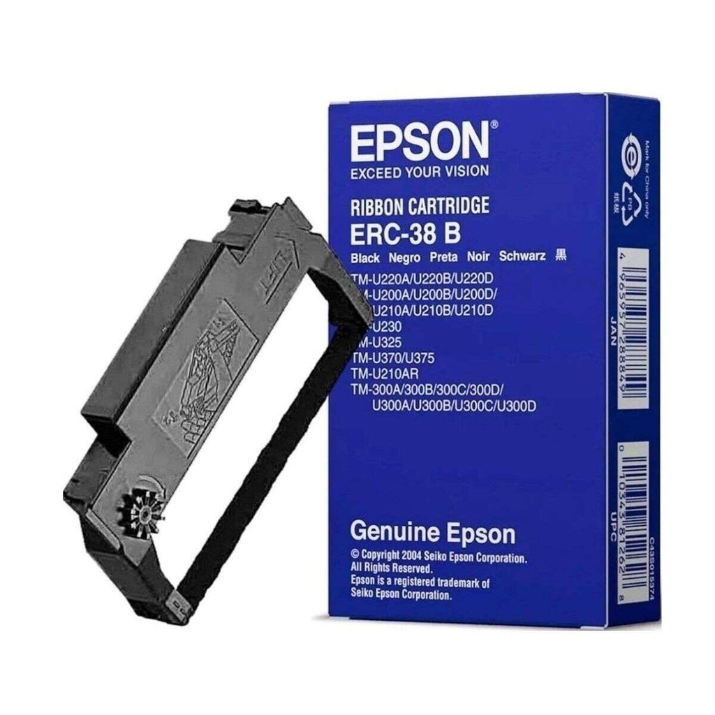 ***RIBBON PRINTER EPS ERC-30/38 PURPLE