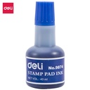 INK ENDORSING/STAMP PAD 40ML BLUE