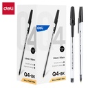 PEN BALL BULLET TIP 1.0 BLACK INK BLACK