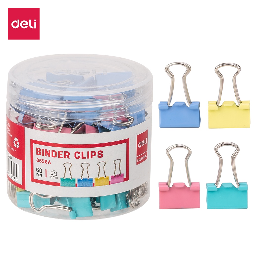 CLIP F/BACK 3/5 15MM ASST COL