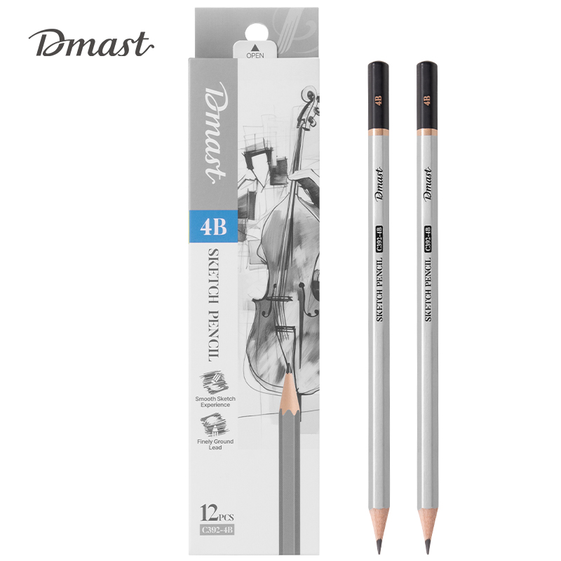 PENCIL DRAWING SKETCH 4B BLACK