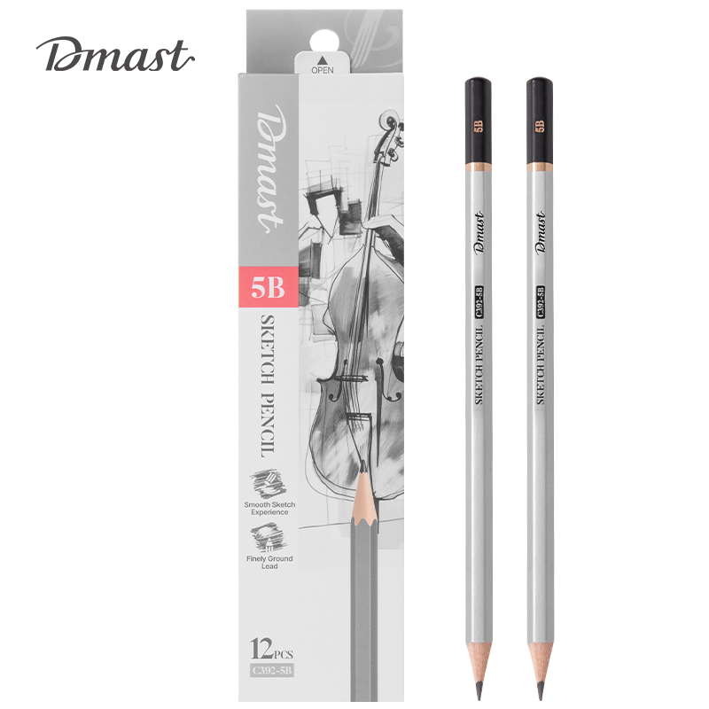 PENCIL DRAWING SKETCH 5B BLACK