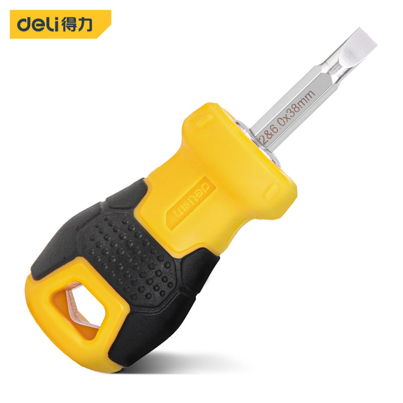 TOOLS 2-IN-1 SCREWDRIVER YELLOW