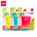 SHARPENER PENCIL 2 HOLE DRUM 8MM/12MM COL.