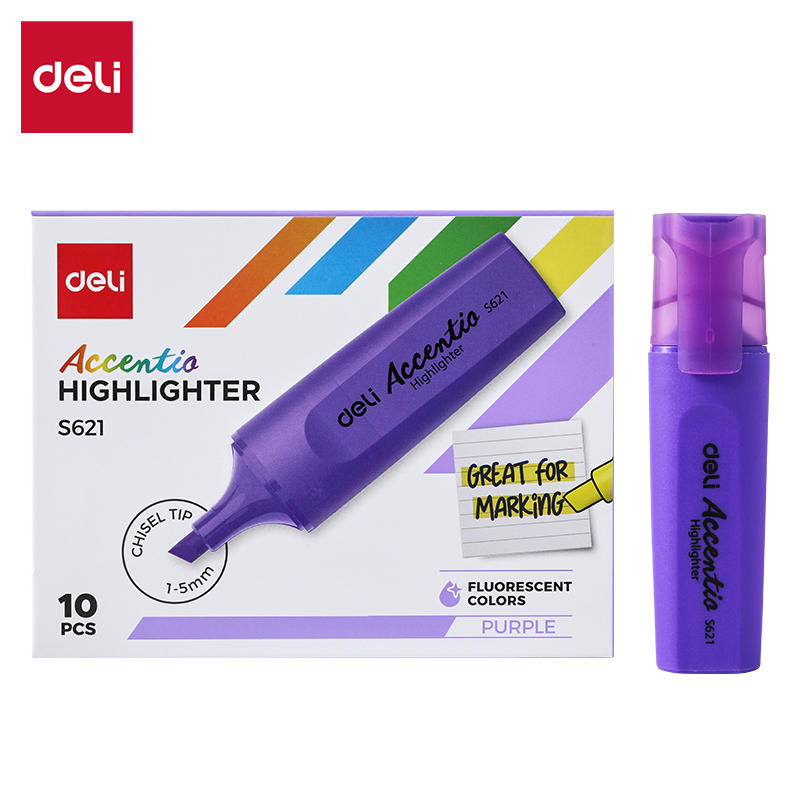 HILIGHTER CHISEL TIP PURPLE