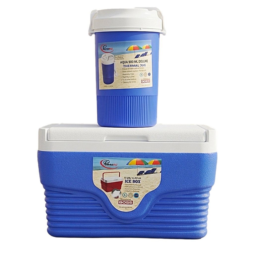 CHILLEX COOLER BOX 2 PCS SET (5L + 900ml)