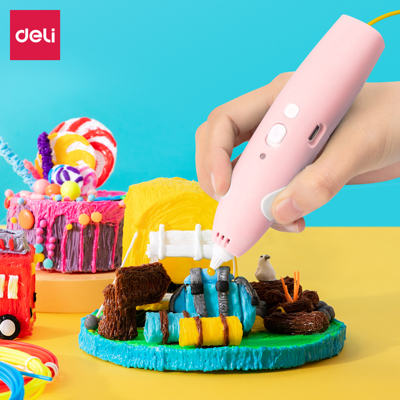 PEN 3D PRINTING 5 COLORS/10 METERS PINK