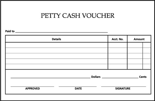 [LPP087] PAD PETTY CASH PAYMENT VOUCHER