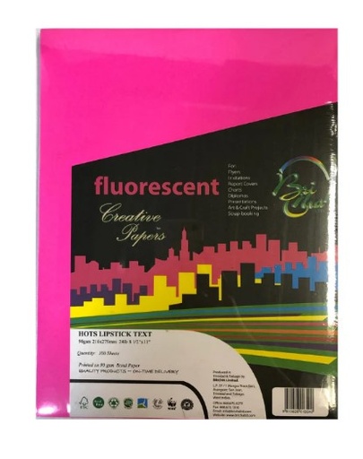 [LPP274] PAPER FLUO LIPSTICK L/S (100)