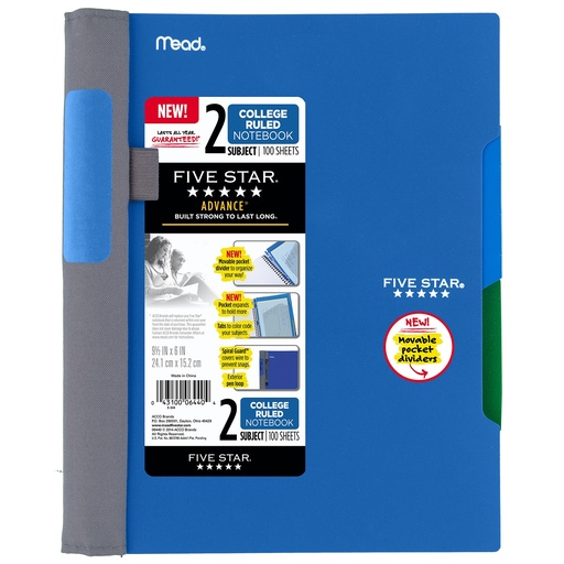 [ME06440] BOOK NOTE 2 SUBJECT 100PGS