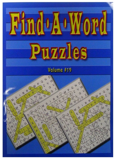 [VSP3001] BOOK- FIND A WORD PUZZLE 3001