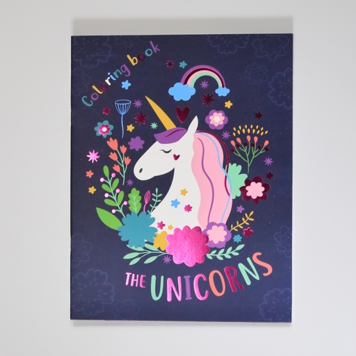 [VSP6046] BOOK- COL/ACT UNICORN