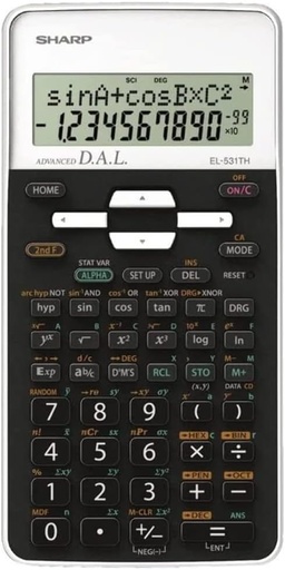 [SH531BW] CALCULATOR SCIENT SHARP EL-531