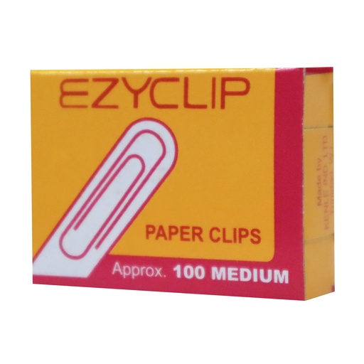 [KI0002] CLIPS PAPER METAL MED EZY
