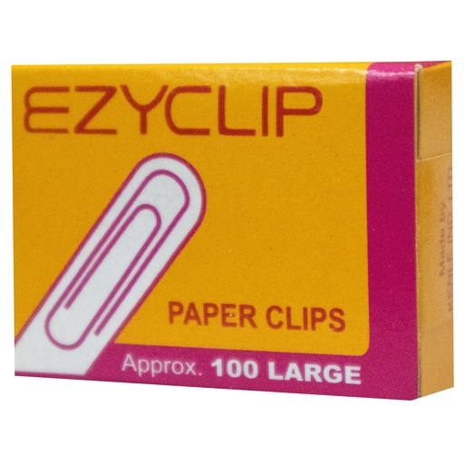 [KI0003] CLIPS PAPER METAL LARGE EZY