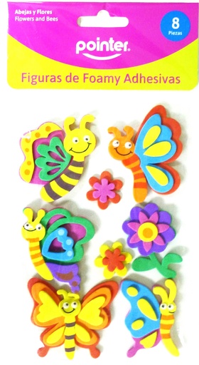 [AIEVA1703] CRAFT FOAMY BUTTERFLY