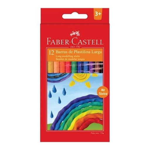 [FCCPL12L] CLAY PLASTICINE 12'S LARGE