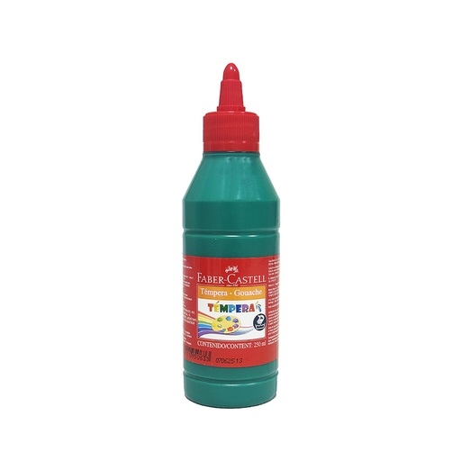 [FCP164163] PAINT TEMPERA 250ML GRN